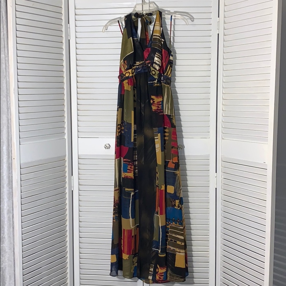 Robbie Bee Halter Top Dress